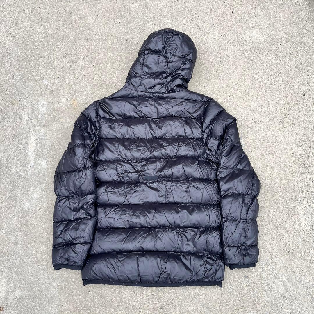 金タグ】DIESEL ディーゼル ダウンジャケット ロゴパッチ 黒 M - メルカリ