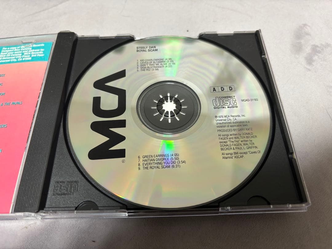 レアSteely Dan the royal scamサイン スティーリー・ダン - メルカリ