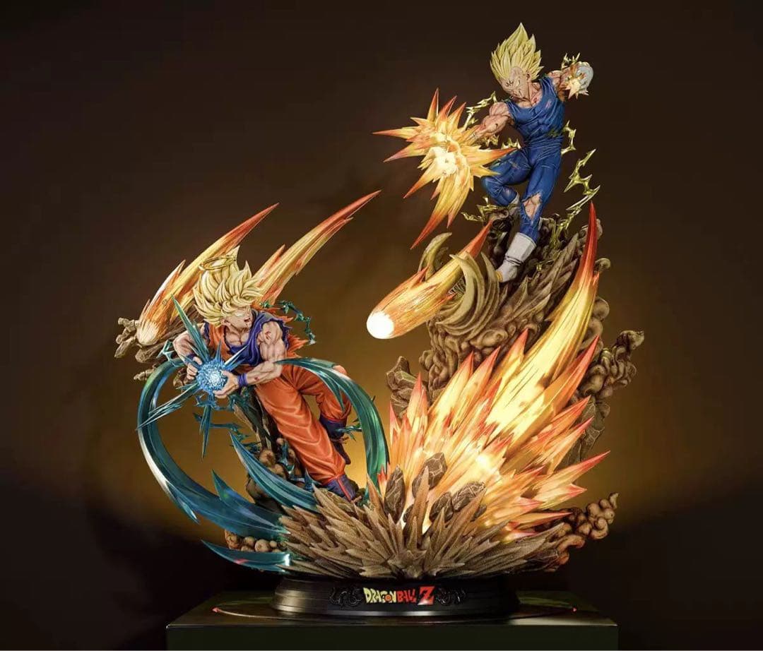 ドラゴンボール 孫悟空 ベジータ フィギュア ガレージキット - メルカリ