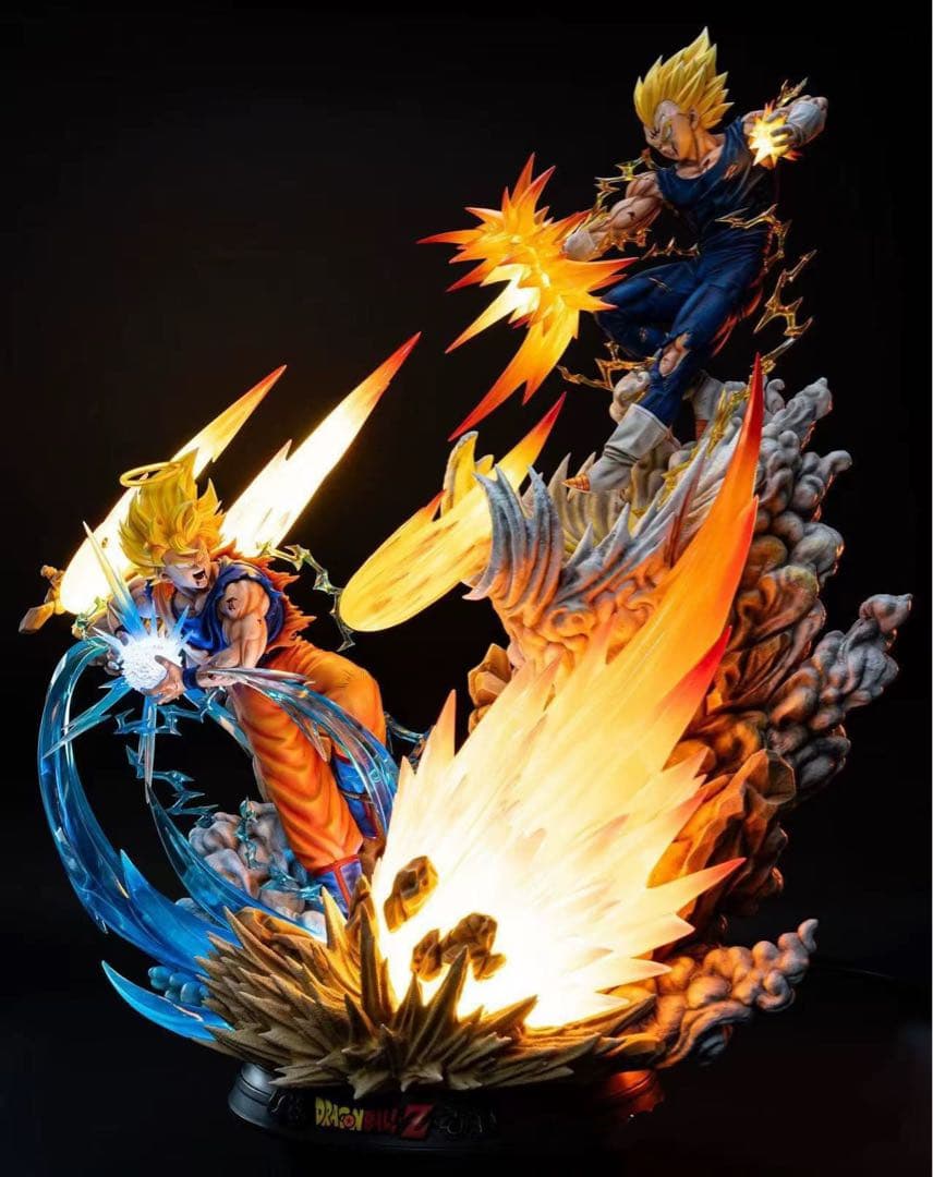 ドラゴンボール 孫悟空 ベジータ フィギュア ガレージキット - メルカリ