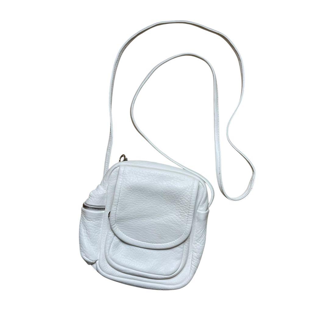 Aeta ディアレザー ショルダーポーチ 白】新品未使用タグ付 / 鹿革