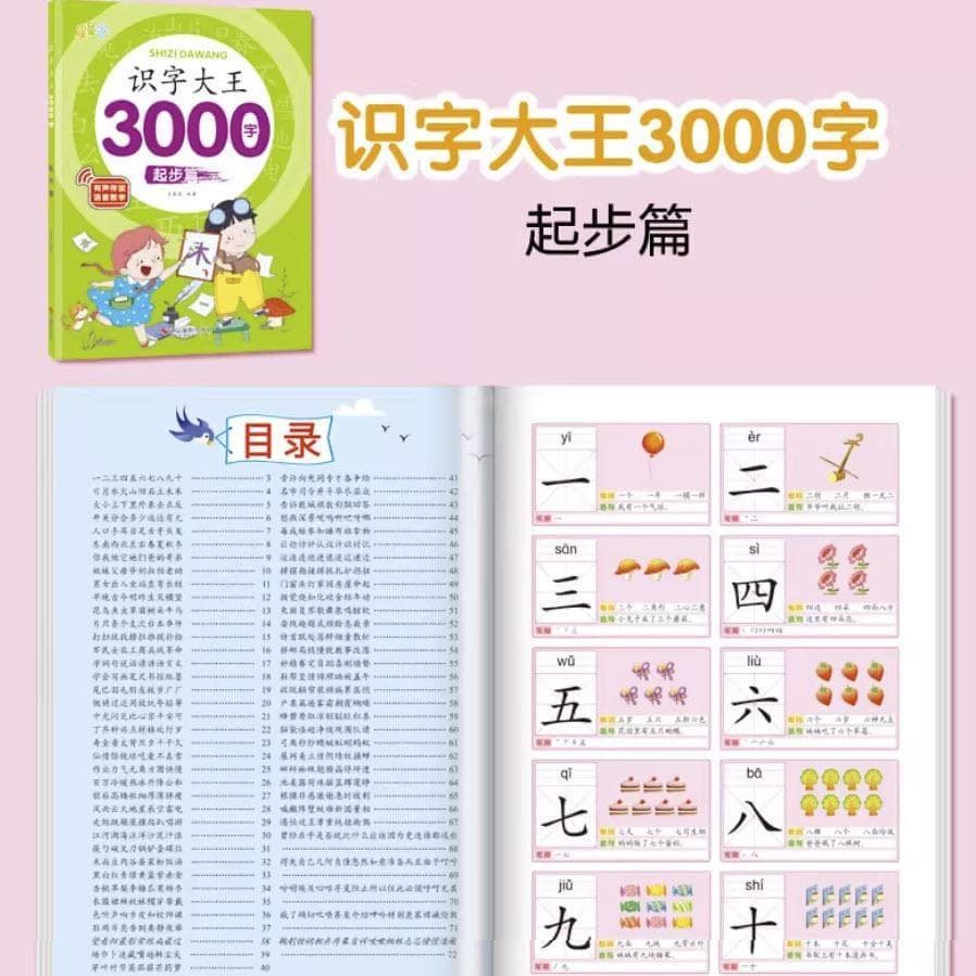 中国語 ：识字大王3000字（4冊組）【新品】 - メルカリ