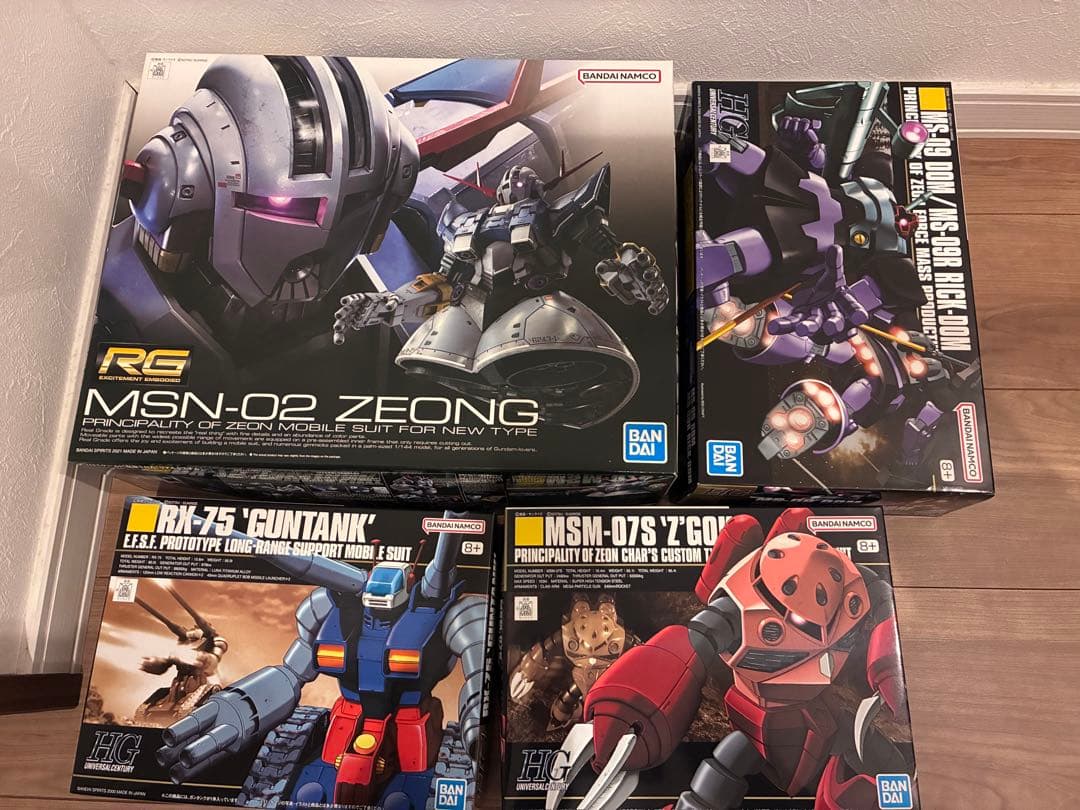 ガンプラまとめ売り　積みプラ　RGジオングHGドム　ズゴック　ガンタンク backend=imagemagick;version=1;