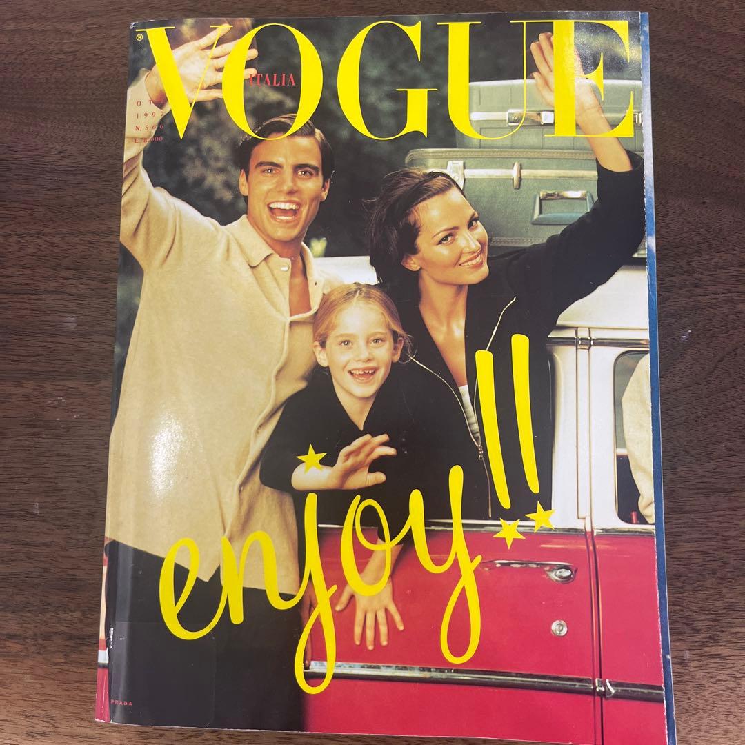 VOGUE Italia 1997年10月号 Vogue Italian Fashion Magazine October 1997 Amanda Harlech Bruce
