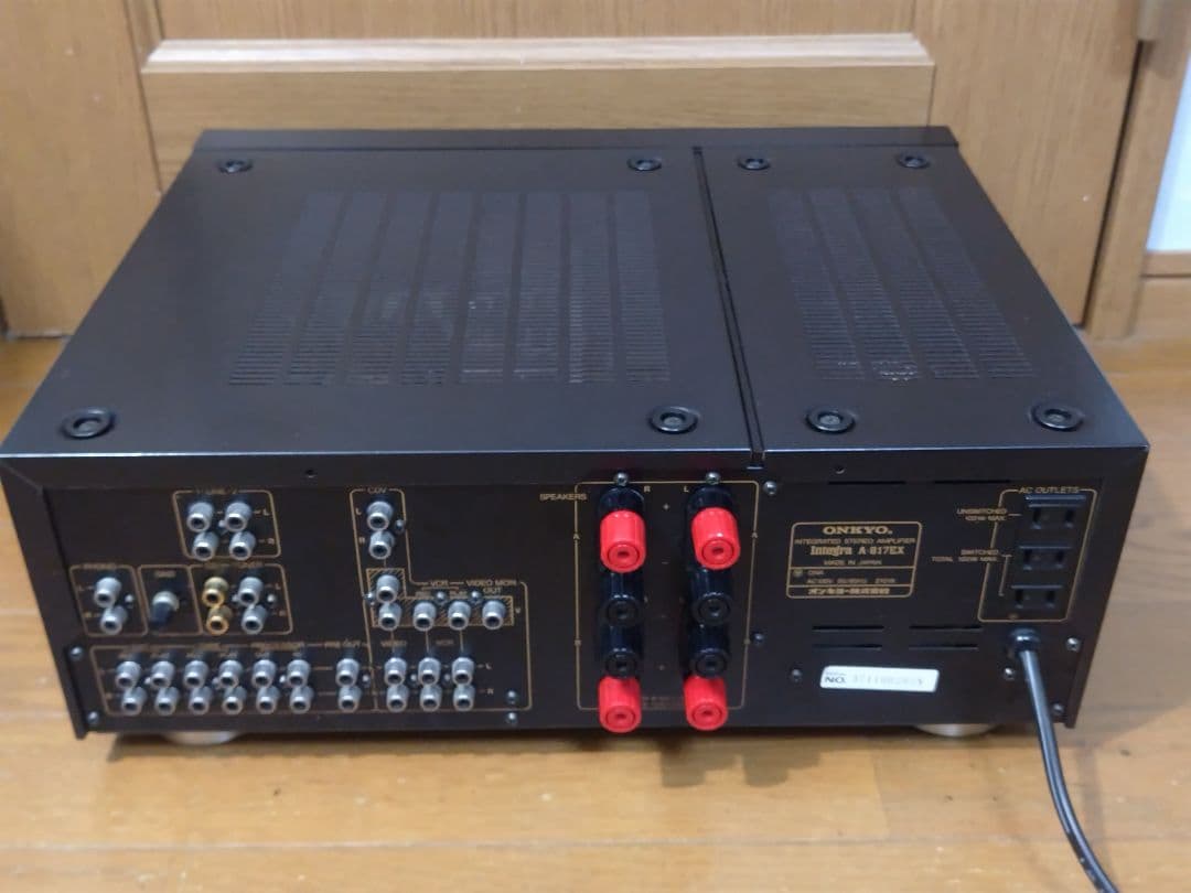 ONKYO A-817EX プリメインアンプ 整備済動作良好 美品