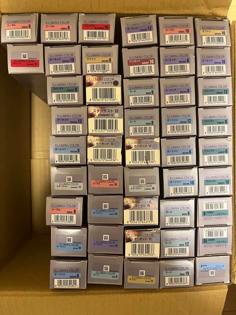 特別価格】 大人気 ウエラ イルミナカラー 詰め合わせ 149本