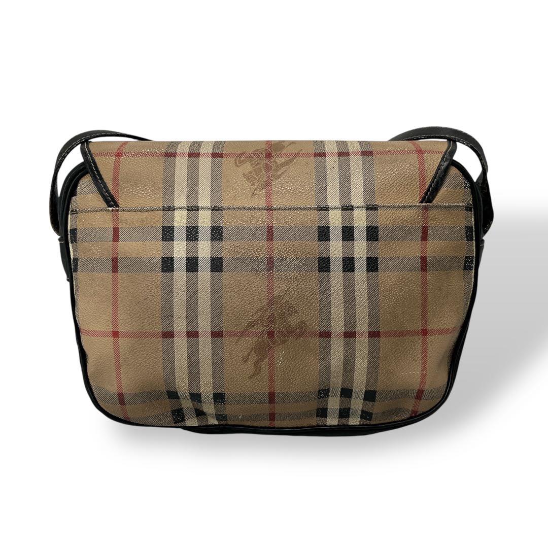 希少 オールド バーバリー ショルダーバッグ ノバチェック シャドー