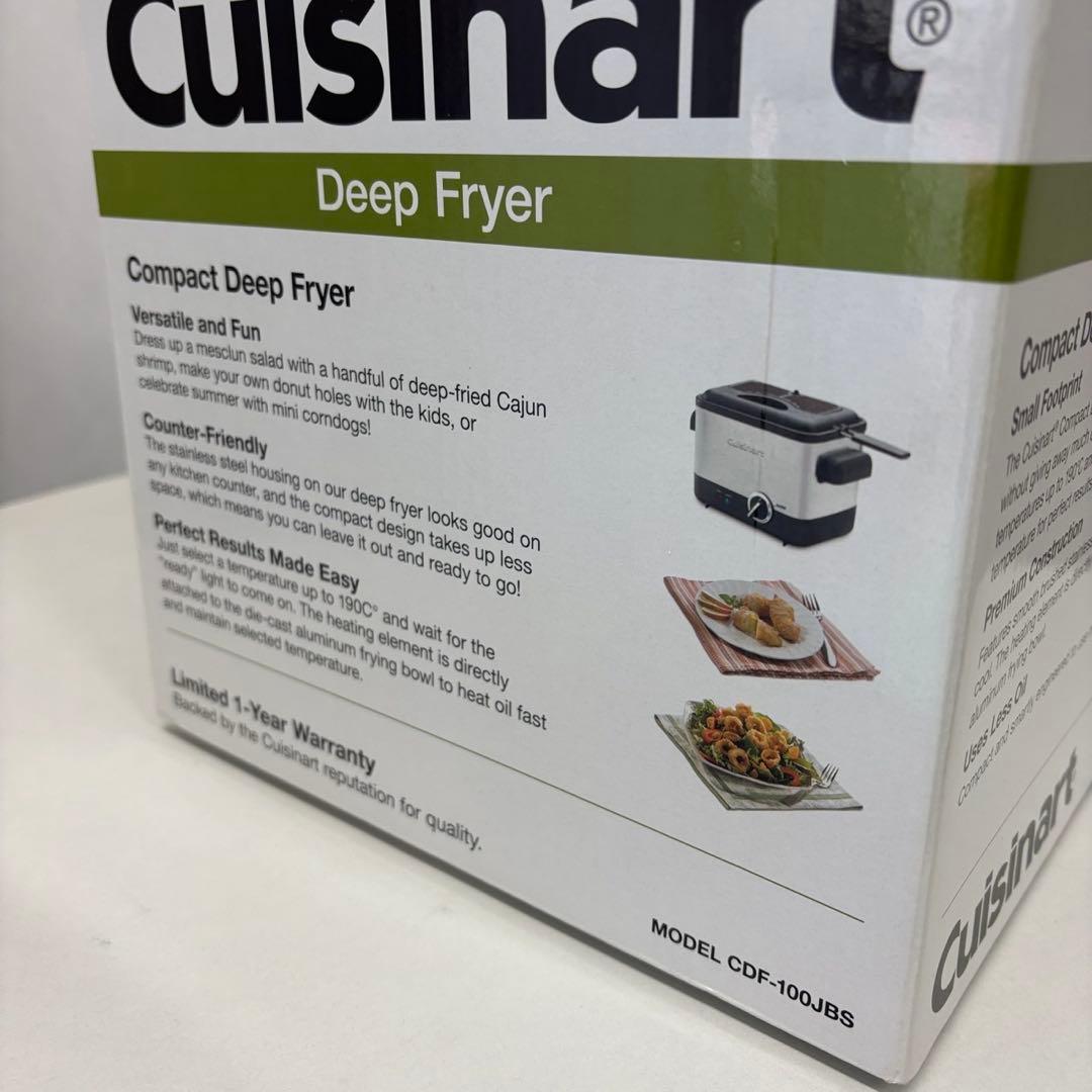 93 未使用展示品 クイジナート deep fryer ディープフライヤー - メルカリ