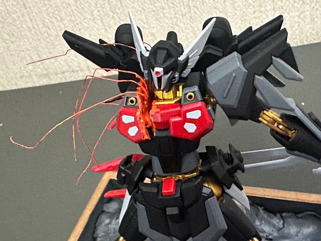 ガンダムジオラマ インフィニットジャスティス弍式 ブラックナイトス