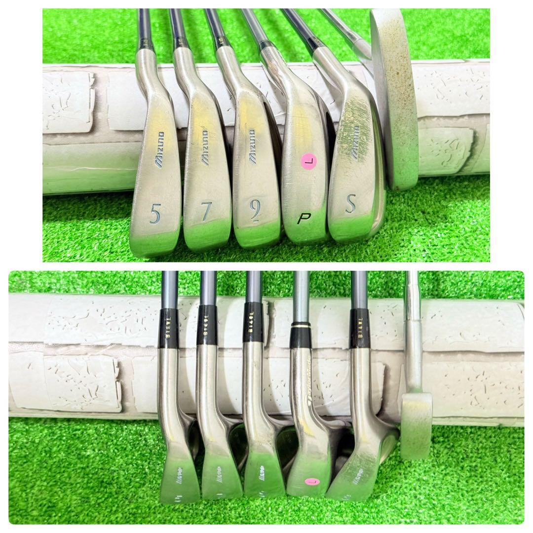 ミズノ エフィル 初心者 レディース ゴルフクラブセット ハーフセット