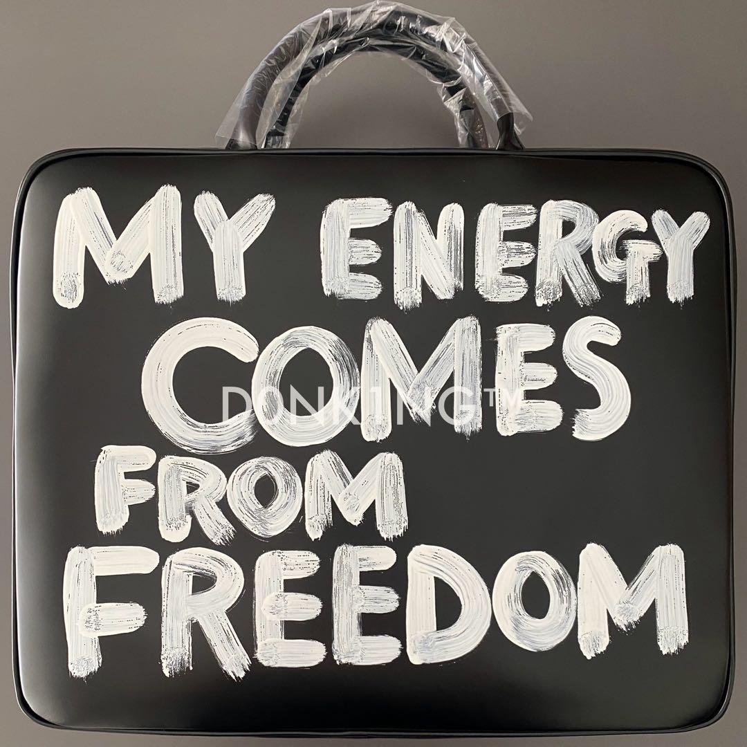 コムデギャルソン 青山限定 ステアバッグ 青山バッグ メッセージ