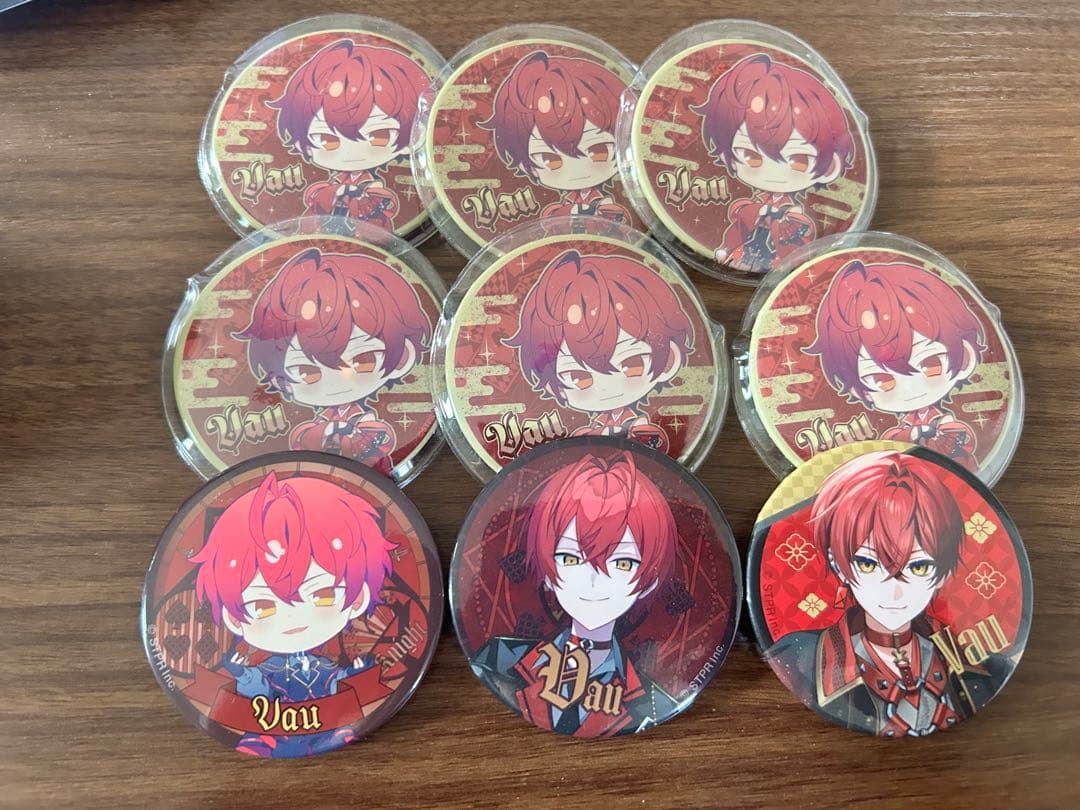 騎士X-KnightX- ばぁう 缶バッジ - メルカリ