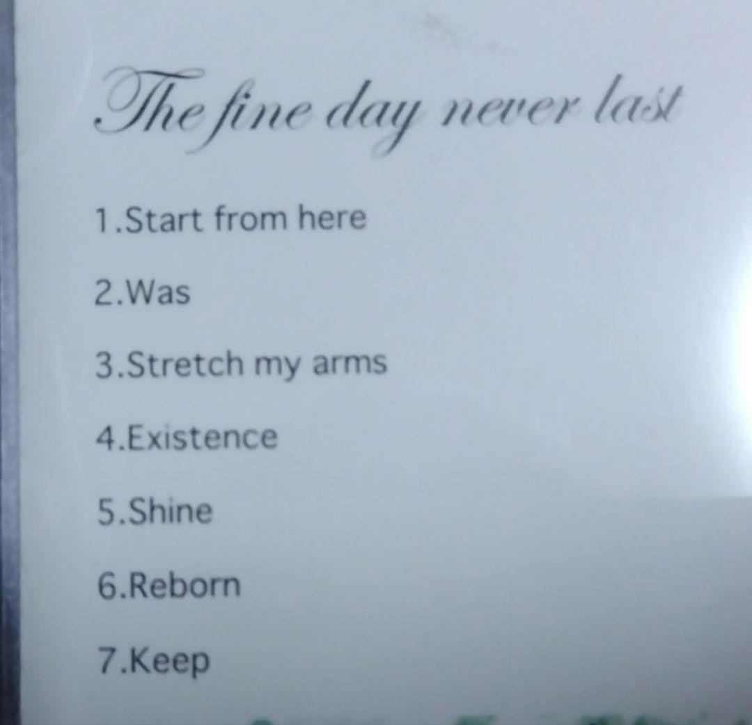 FACT ファクト 廃盤 The fine day never lost - メルカリ
