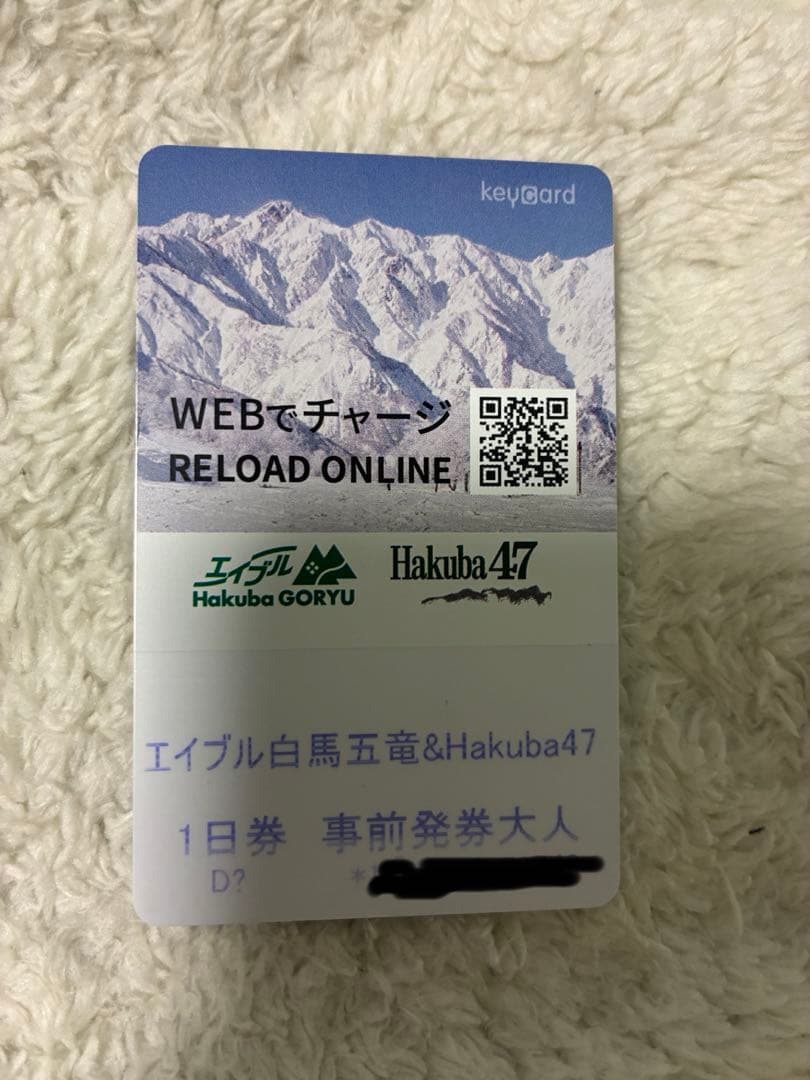 エイブル白馬五竜・Hakuba47 大人リフト券 - メルカリ