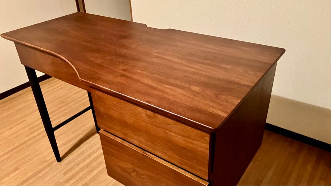 L*m様 カリモク風デスク 机 ニトリ - メルカリ