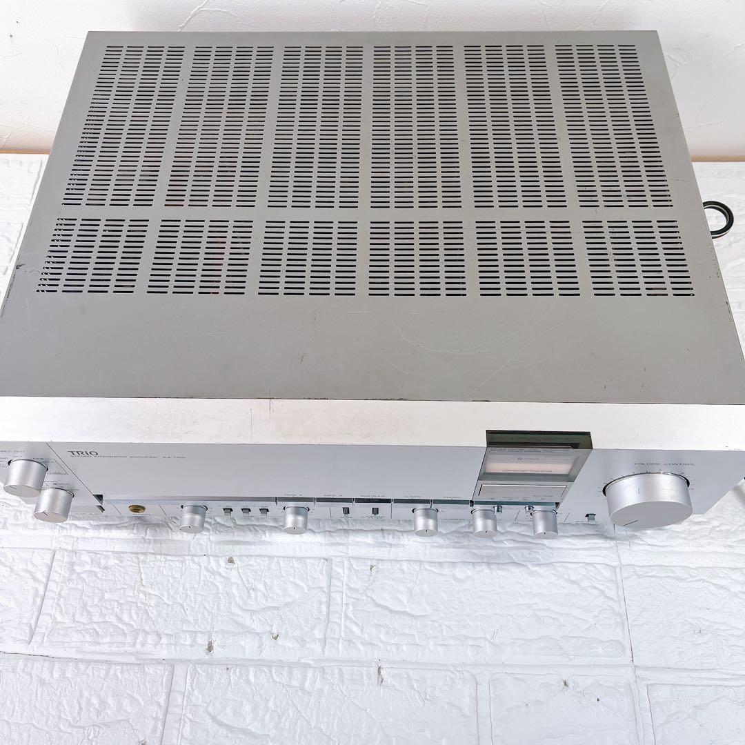 TRIO KA-1100 プリメインアンプ 通電確認済み 現状品 - メルカリ