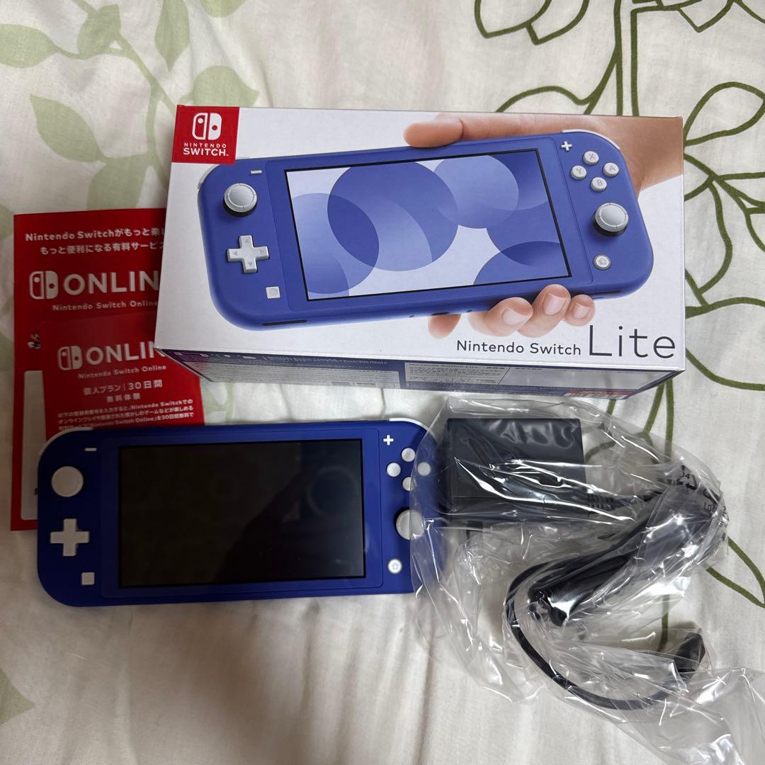 Nintendo Switch Lite ブルー　Switchライト　本体 Amazon.com: Nintendo Switch Lite - Blue : Video Games