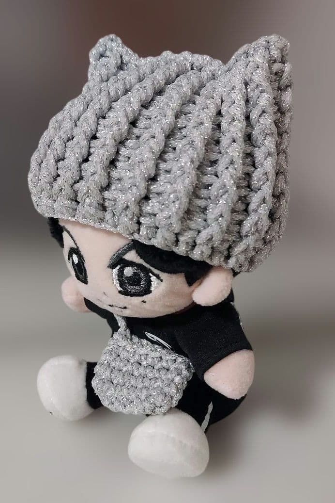 福山雅治 ちぃましゃ ぬいぐるみ用 猫耳キャップ+おまけ(S1) - メルカリ