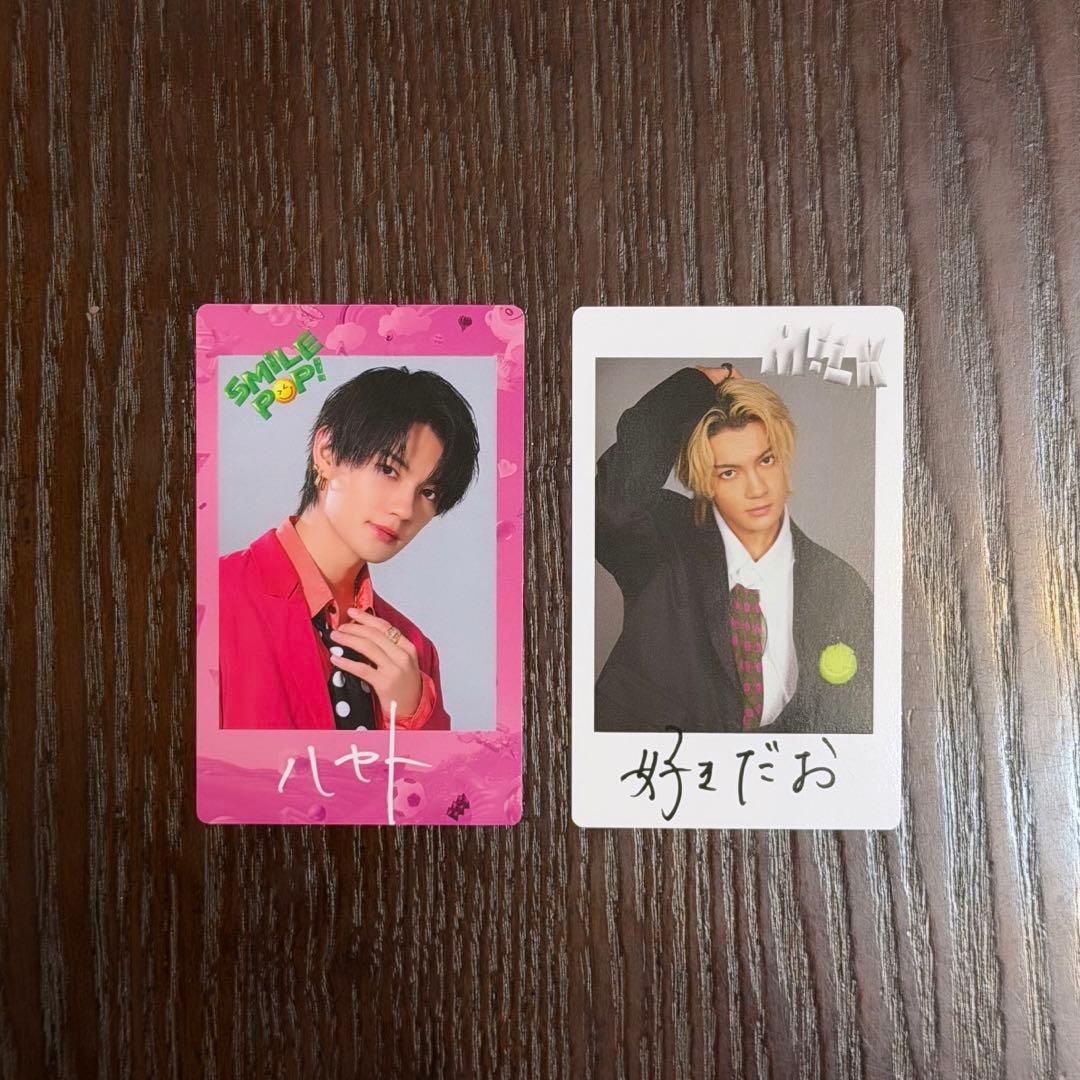 M!LK 佐野勇斗 SMILEPOP! チェキトレカ トレカ - メルカリ