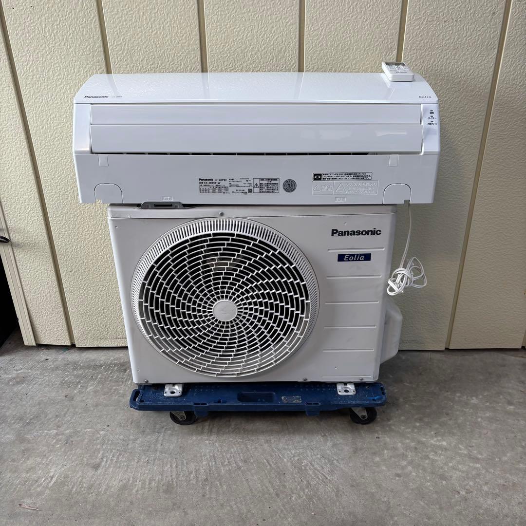 ⭕️ パナソニックエアコン　2.8kw 主に10畳用　　取り付け工事対応可能