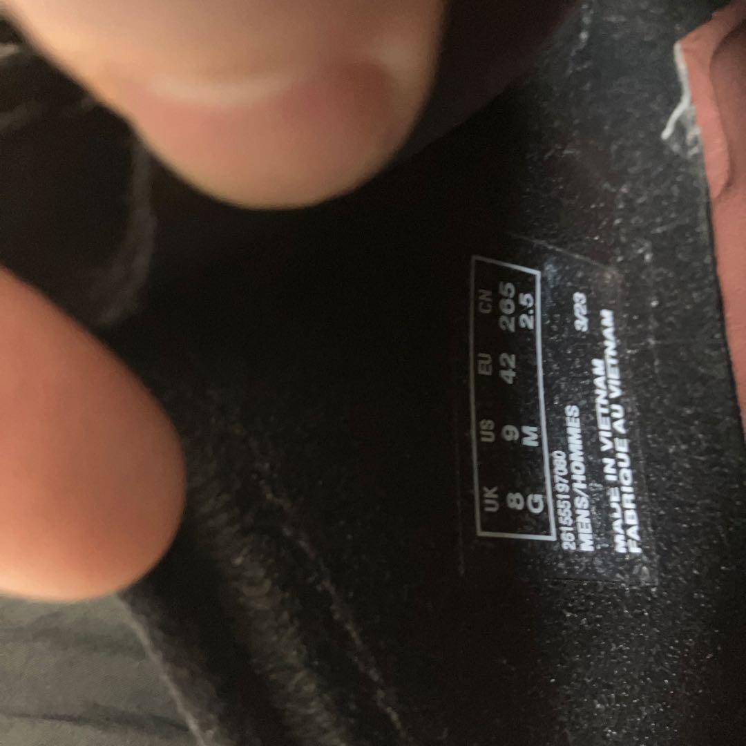 美品 Clarks Wallabee ワラビー 26.5cm 黒 ブラック