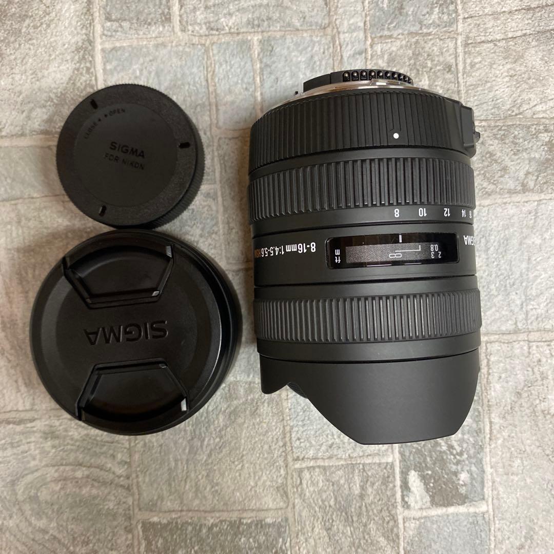 SIGMA 超広角ズームレンズ 8-16mm F4.5-5.6 DC