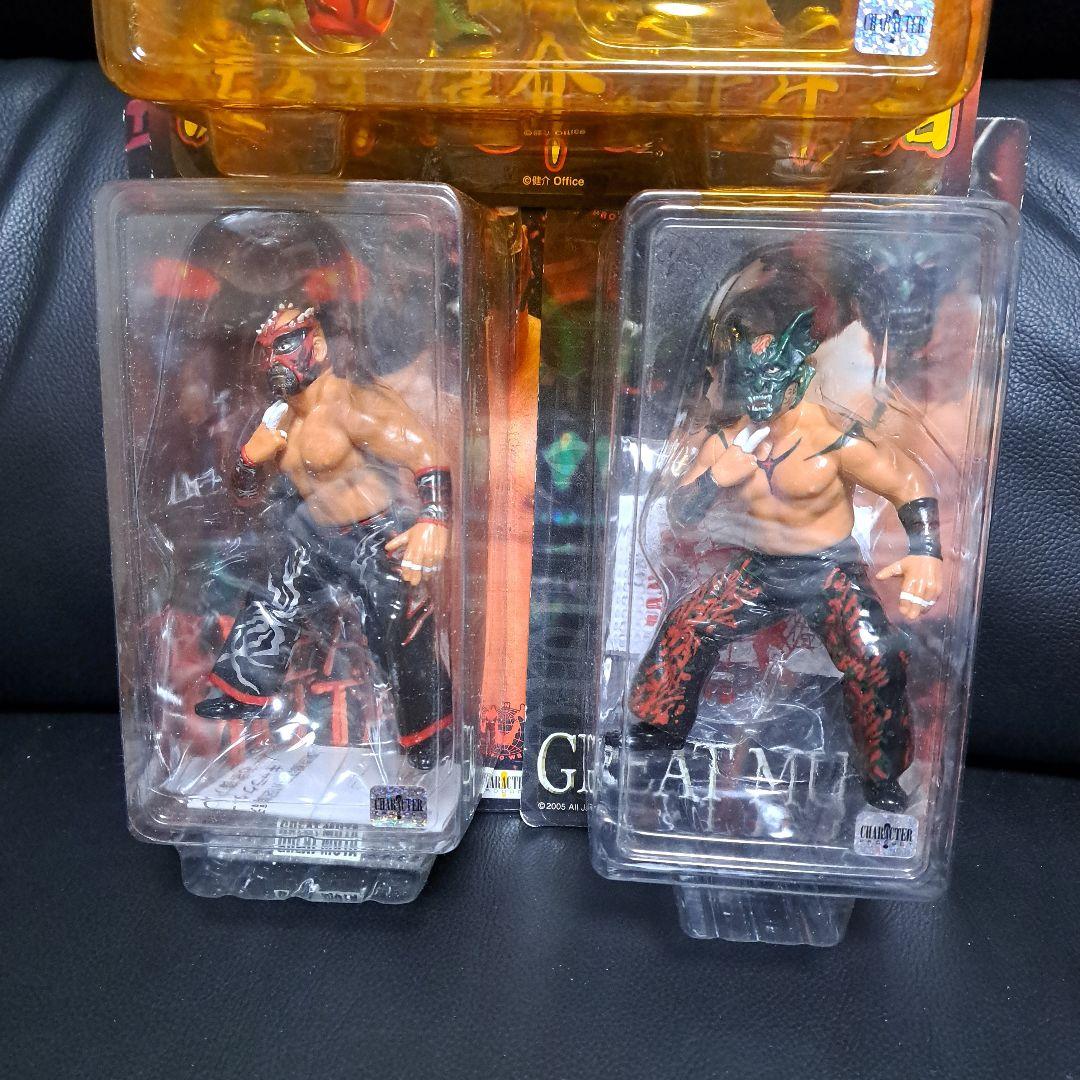 グレートムタ2種類、佐々木健介&北斗晶フィギュアセット - メルカリ