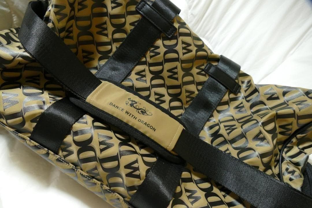 ☆新品☆ダンスウィズドラゴン☆モノグラムプリントボストンバッグ☆BE