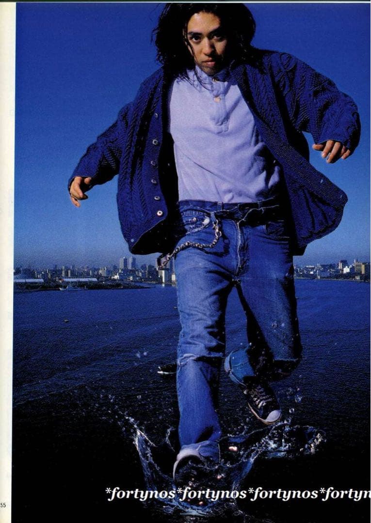 Original Blue インディゴニットM 藤原ヒロシ - メルカリ