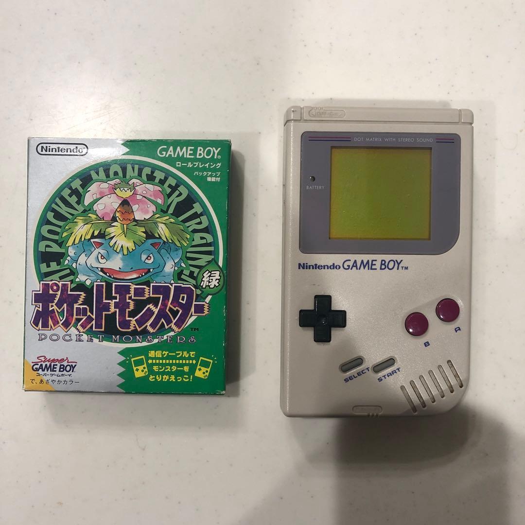 ポケモン 緑 ソフト ゲームボーイ ポケットモンスター カセット 初期