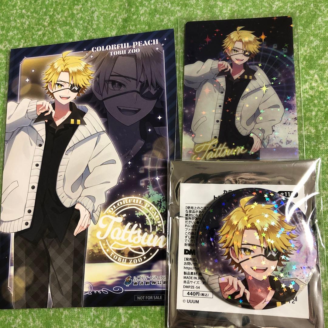 カラフルピーチ 東武動物公園コラボ たっつん3点セット - メルカリ