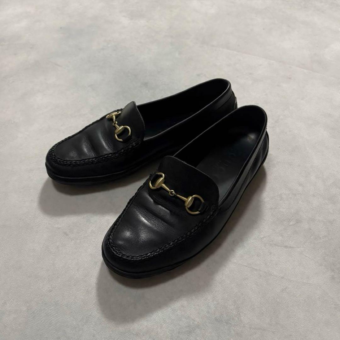 m様archive GUCCI Horsebit leather loafer - メルカリ