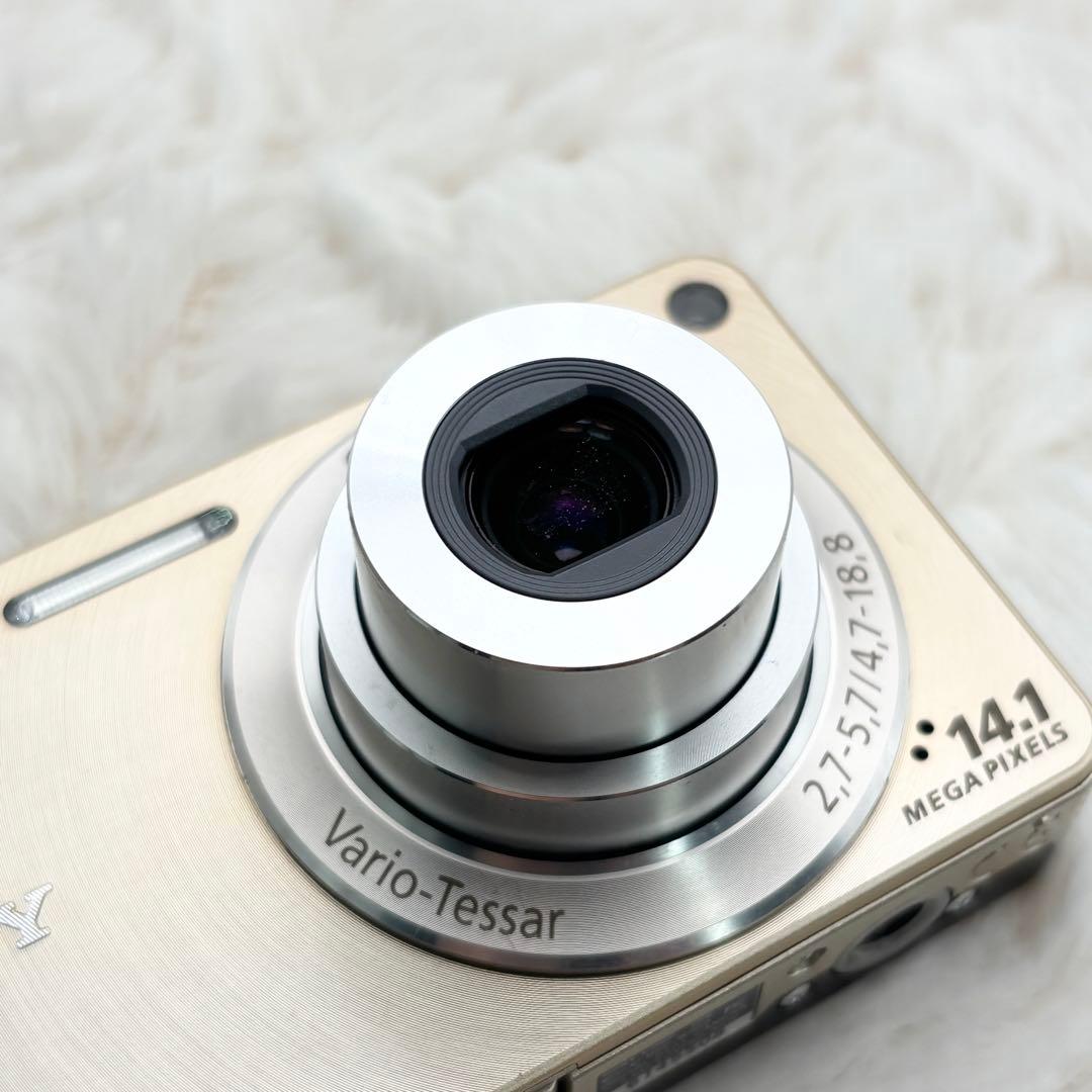 動作良好・美品✨ Sony Cyber-Shot DSC-W350 ゴールド - メルカリ