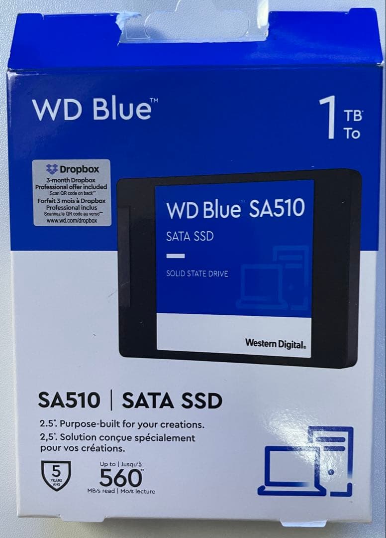 価格改定WD Blue SA510 1TB SATA SSD + エンクロージャ Amazon.com: Western Digital 1TB WD Blue SA510 SATA Internal Solid