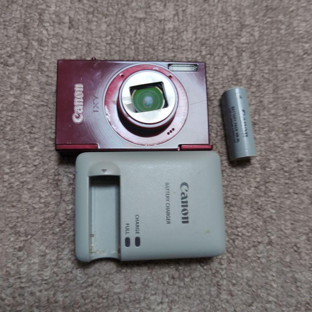 完全 ジャンク　　Canon IXY3 PC1736 赤 Canon Digital Camera IXY 3 Approximately 10.1 million pixels 12x
