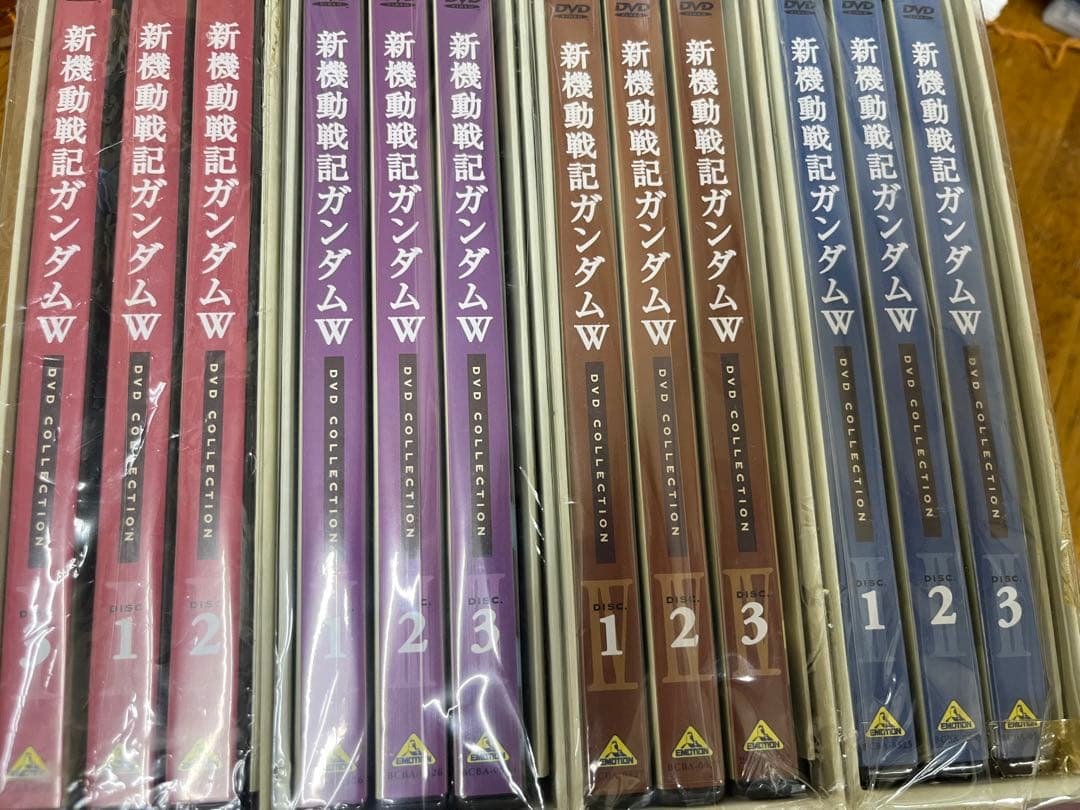 未開封含　新機動戦記ガンダムW DVD BOX セット 楽天市場】新機動戦記ガンダムW DVD-BOX アニメ TV版 全巻セット