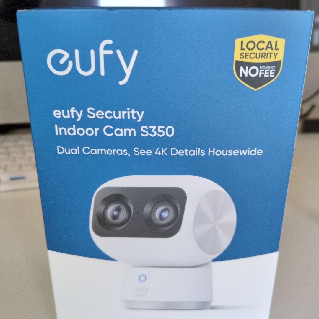 防犯カメラ eufy Security Indoor Cam S350 Amazon.com : eufy Security Indoor Cam S350 with HomeBase 3, Dual