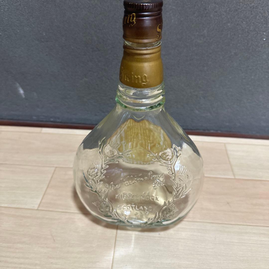 ジョニーウォーカー Swing スコッチウイスキー空瓶 - メルカリ