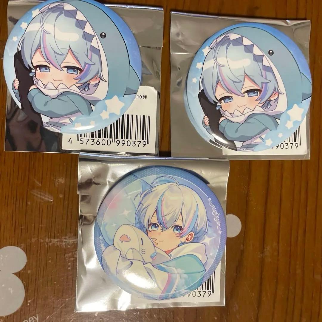 シクフォニ ねむねむグッズ 缶バッジ 雨乃こさめ デフォ 等身 第10弾