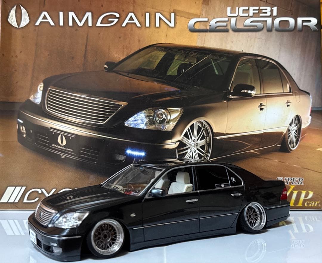 アオシマ1/24完成品 セルシオ30後期 レクサス LS430 車高短 VIP - メルカリ