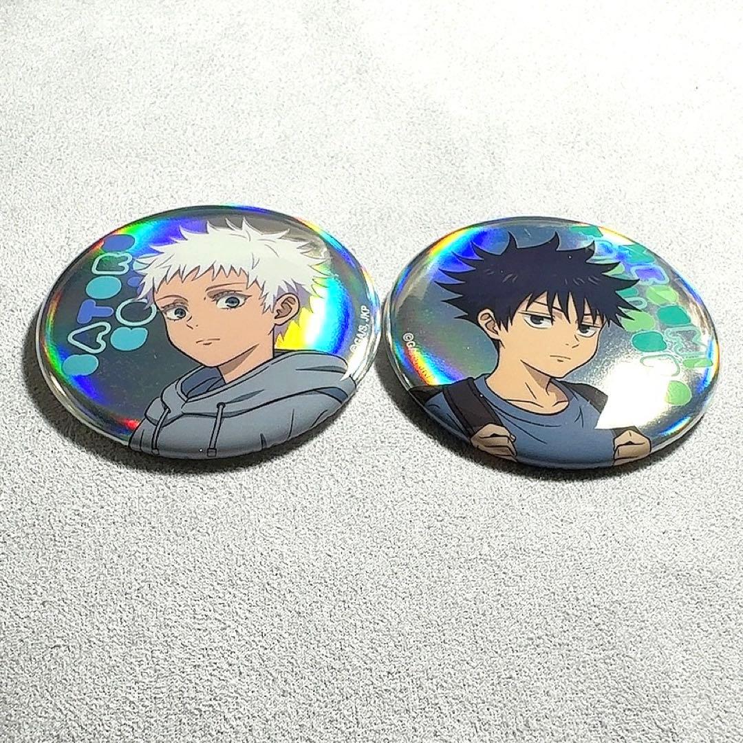 呪術廻戦 JF 幼少期 TOHO 缶バッジ 五条悟 伏黒恵 - メルカリ
