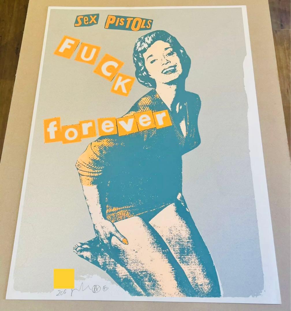 JAMIE REID ジェイミーリード シルクスクリーン kaws アンカバ - メルカリ