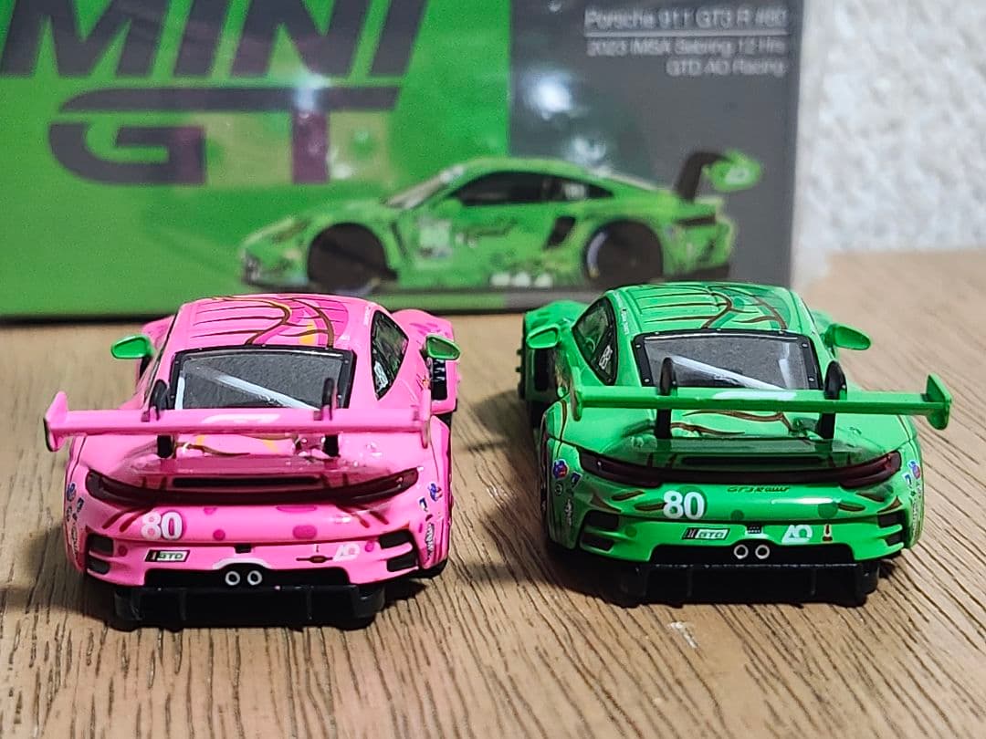 MINIGT PORSCHE 911 GT3 R 2台セット 希少！ - ミニカーヴィンテージ 通販