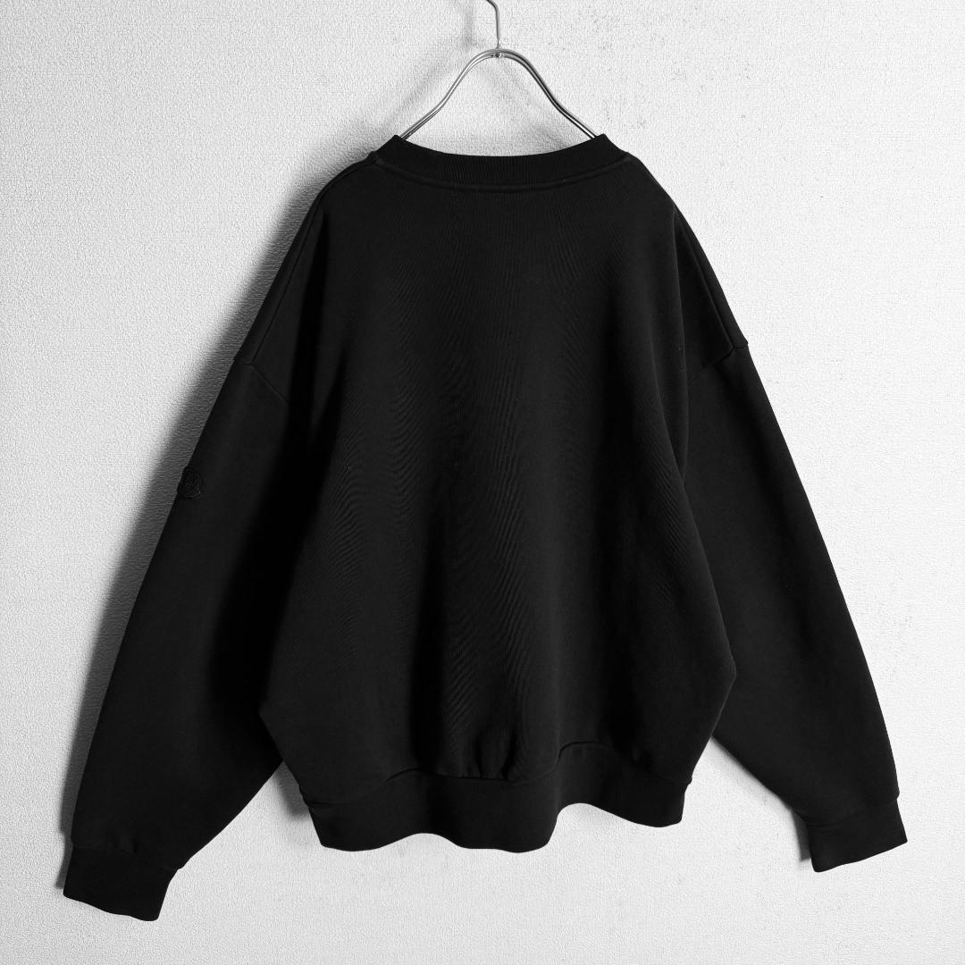 美品☆高級モデル☆ワッペン刺繍ロゴ】モンクレール スウェット