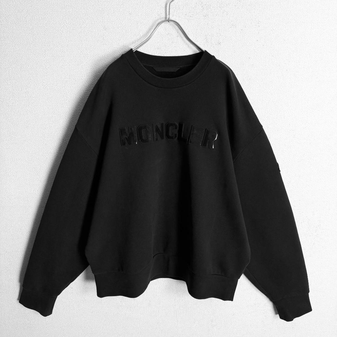 美品☆高級モデル☆ワッペン刺繍ロゴ】モンクレール スウェット