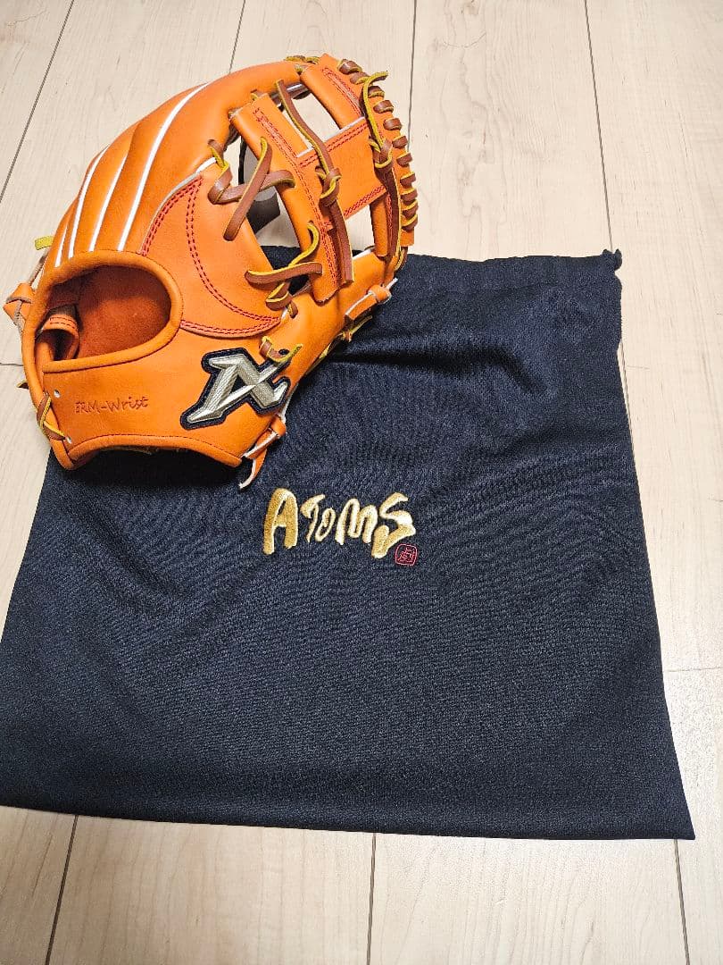 ATOMS 軟式グローブ ＡＮＵ-026+　日本製 楽天市場】軟式グローブ / アトムズ 内野手 軟式グラブ 右投げ