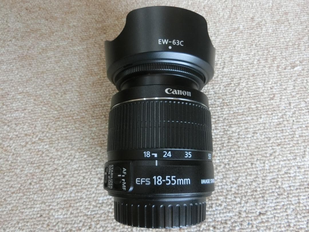 Canon標準ズームレンズEF-S18-55mm F3.5-.5.6 IS II