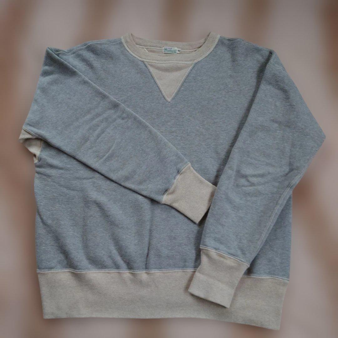 ロ*ル様 WAREHOUSE ウエアハウス 両Vスウェット ツートン 42 - メルカリ