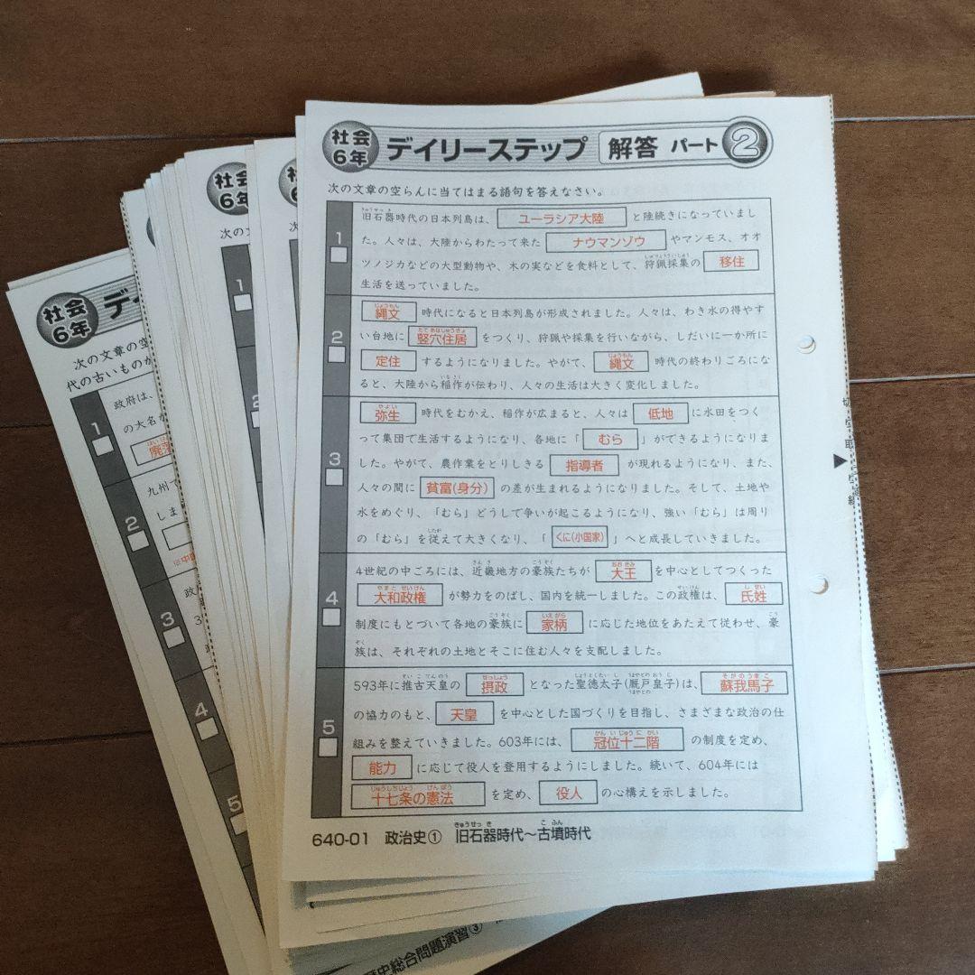 SAPIX 小学6年 社会 デイリー&春期＆GS＆夏期 フルセット2023年度版