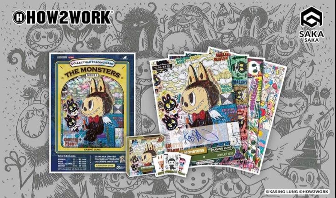 HOW2WORK THE MONSTERS SERIES3 LABUBU ラブブ ミントモール / MINT-WEB店 (ボックス通販) / 2025 HOW2WORK THE